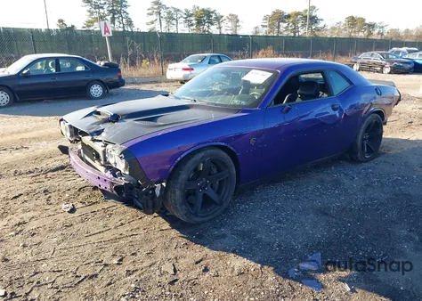 2018 Dodge Challenger Srt Hellcat from USA, damaged, VIN 2C3CDZC9XJH309718